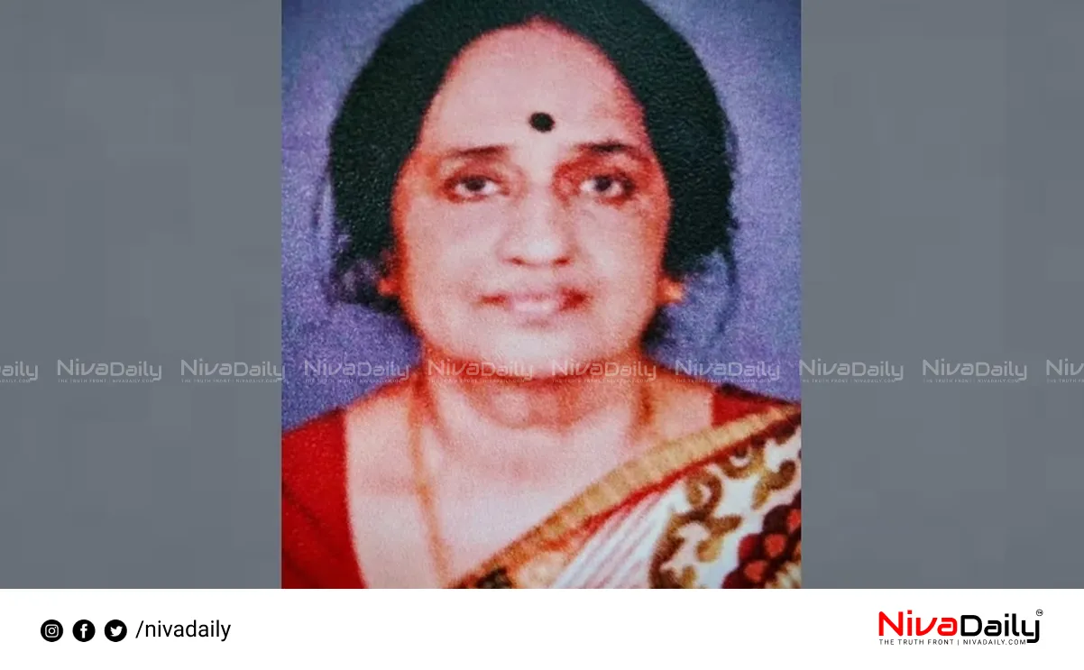 Radha Shankarakurup passes away