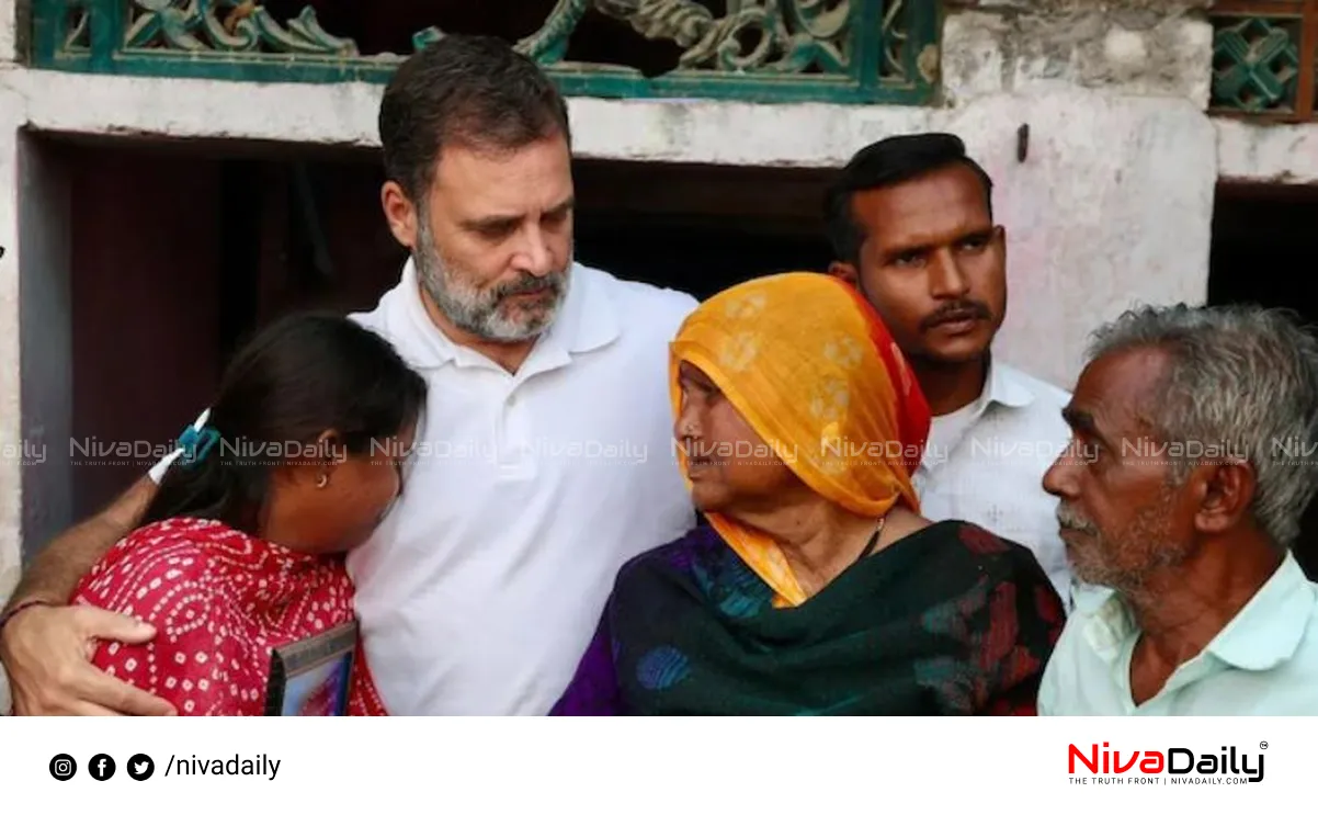 Dalit family visit