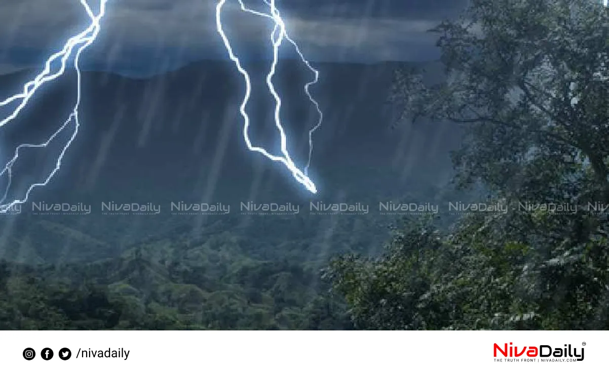 Kerala monsoon rainfall