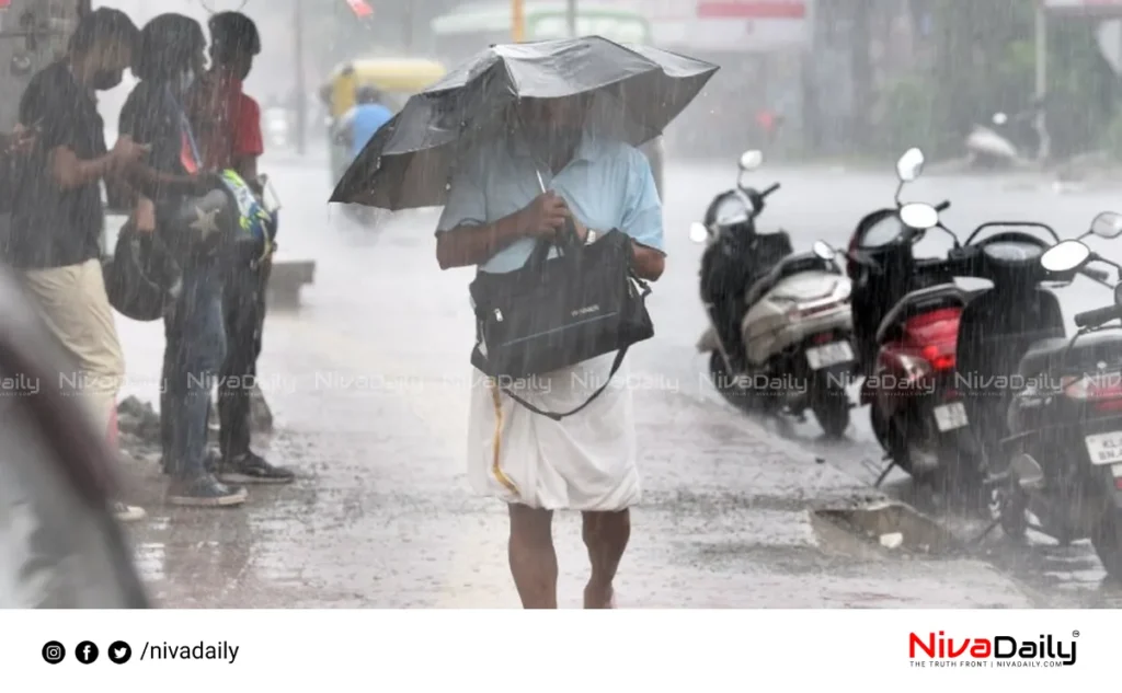 Kerala monsoon rainfall