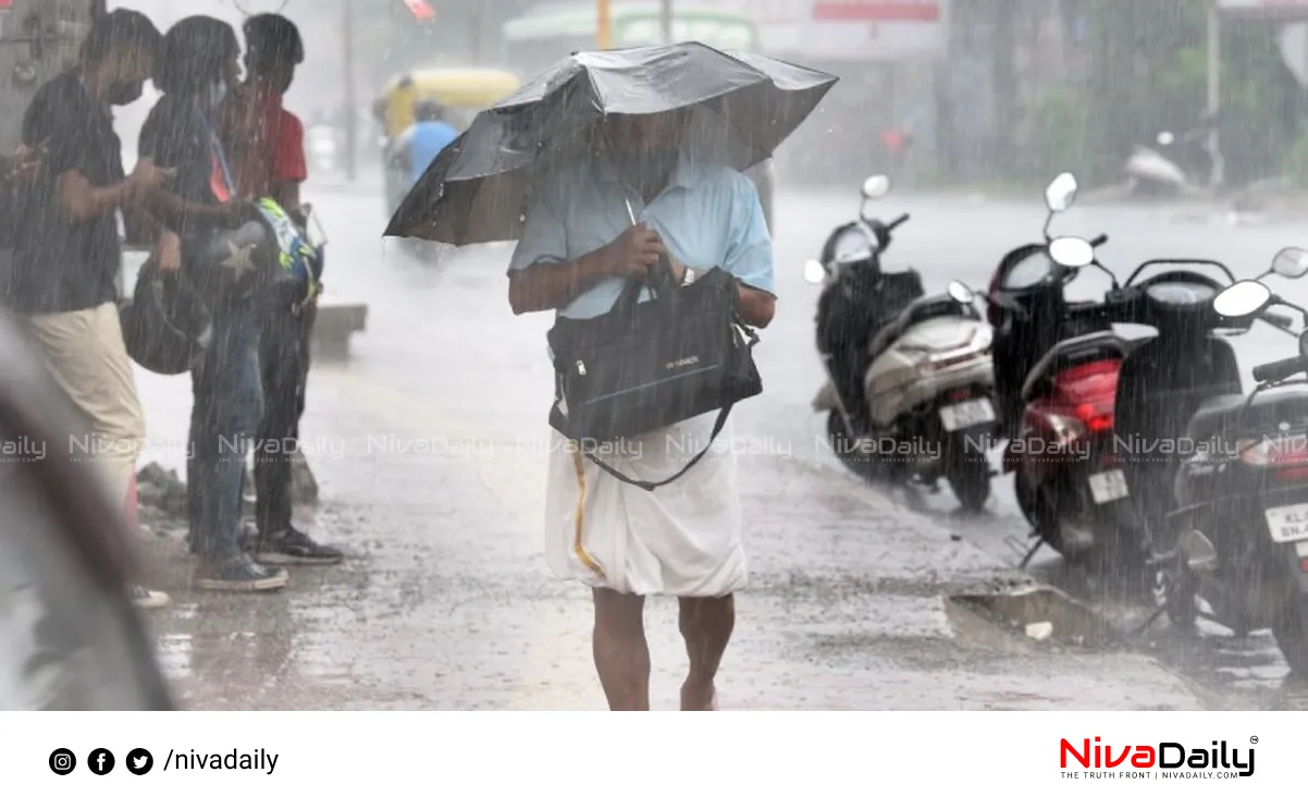 Kerala monsoon rainfall