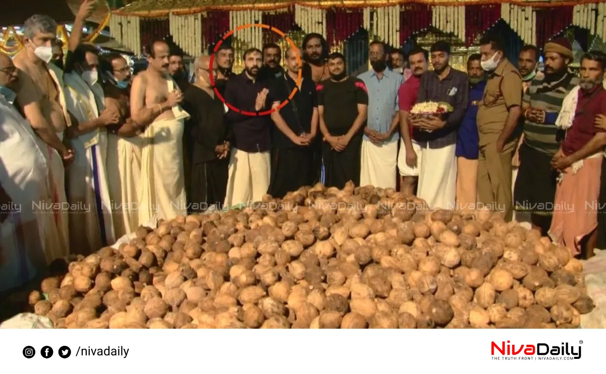 Sabarimala gold plating
