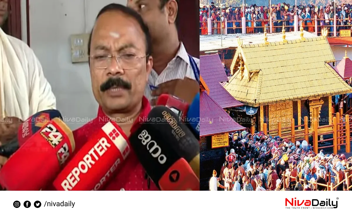 Sabarimala gold plating