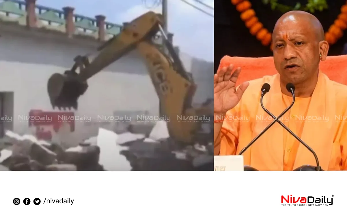 illegal mosque demolished