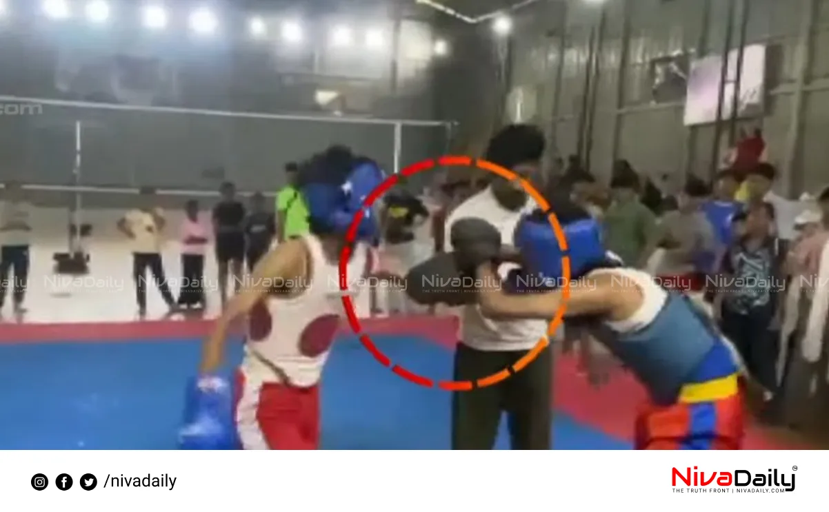 Wushu competition injury