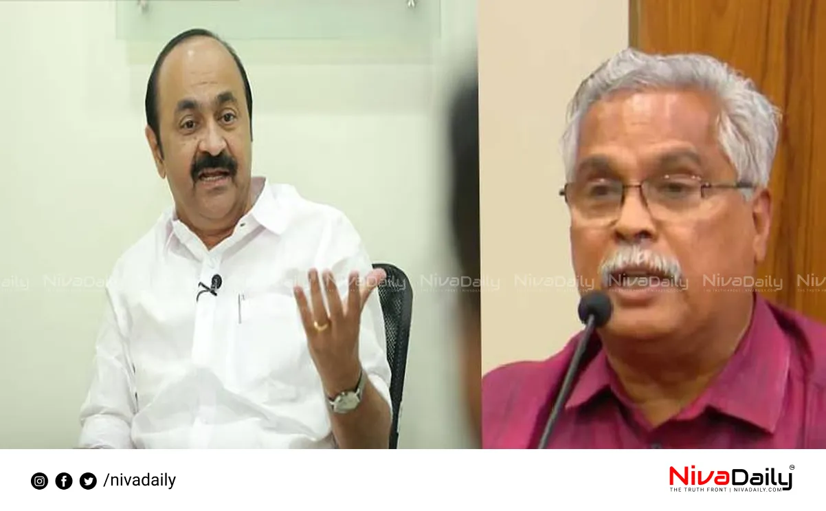 VD Satheesan criticism