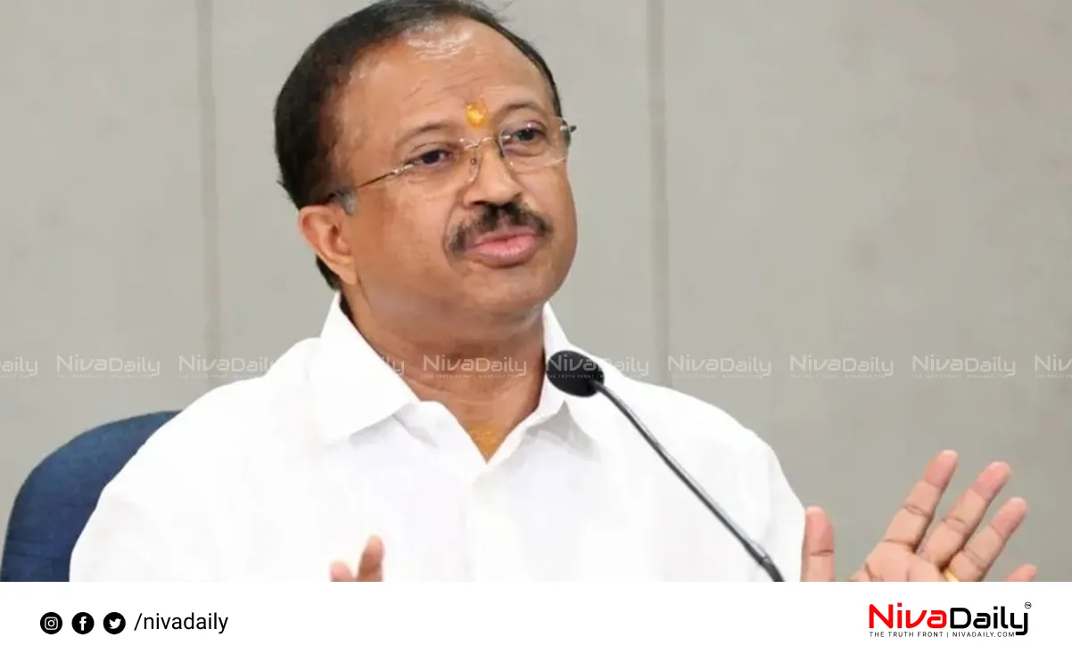 V Muraleedharan criticism