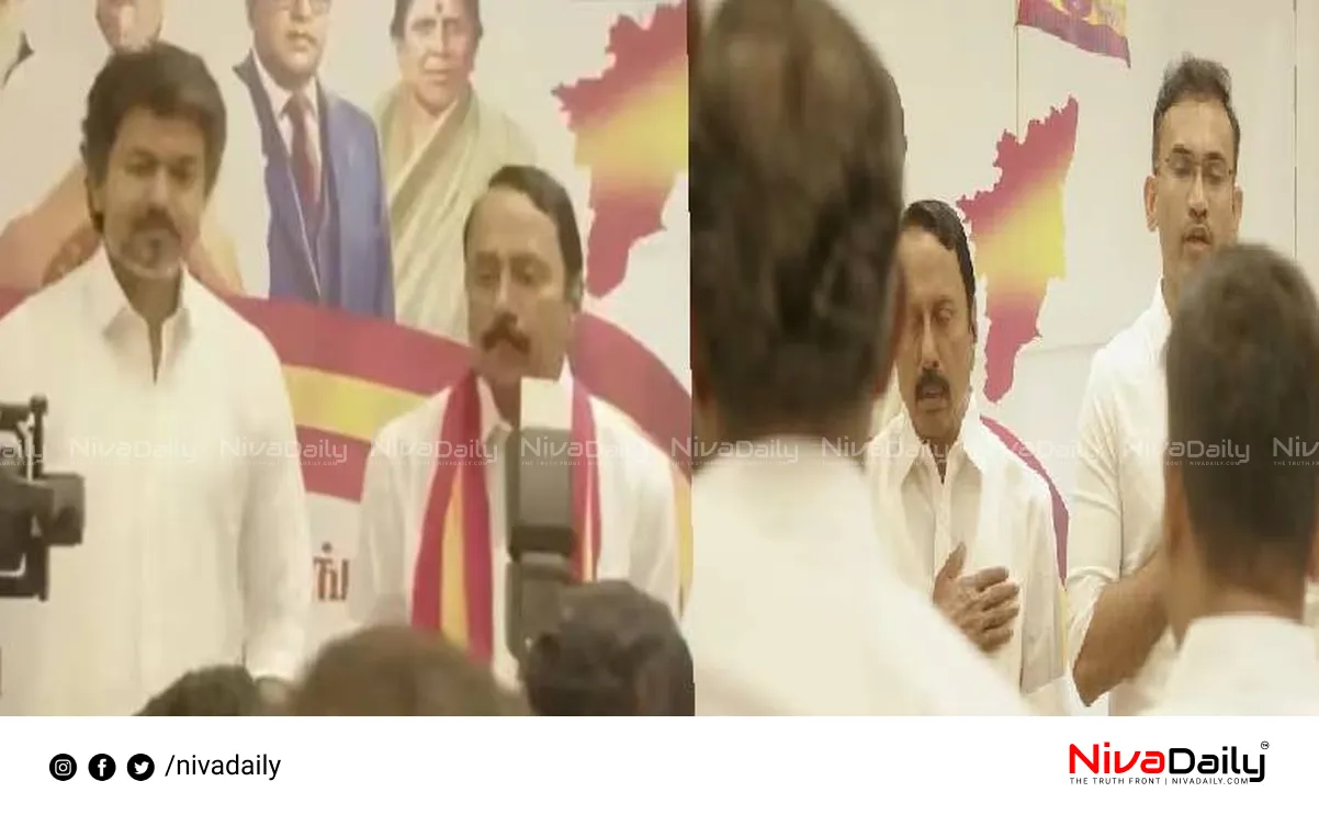 KA Sengottaiyan joins TVK