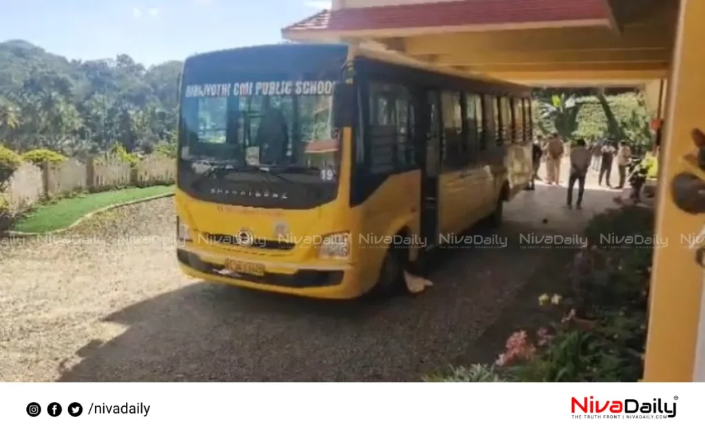 Idukki school bus accident