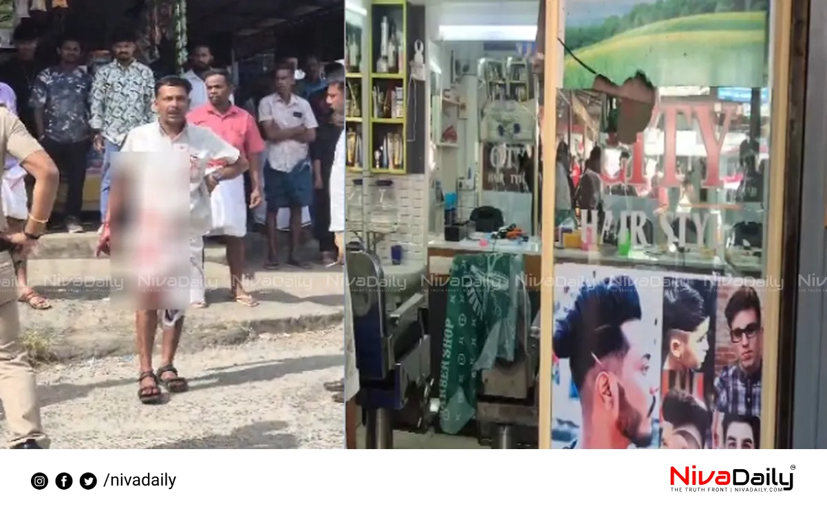 shop vandalized Adimali