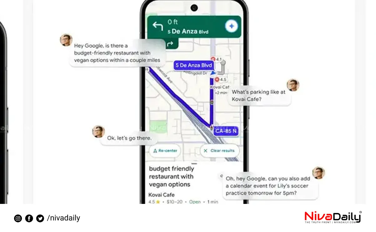 Google Maps features