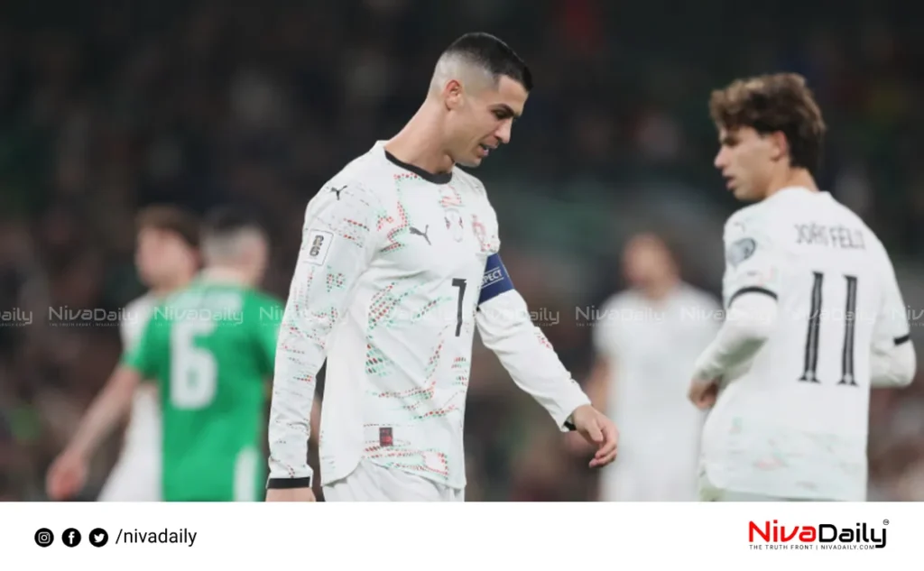 Cristiano Ronaldo red card