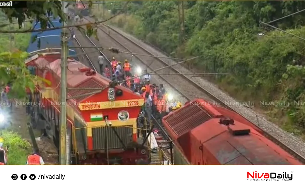 Train traffic restored