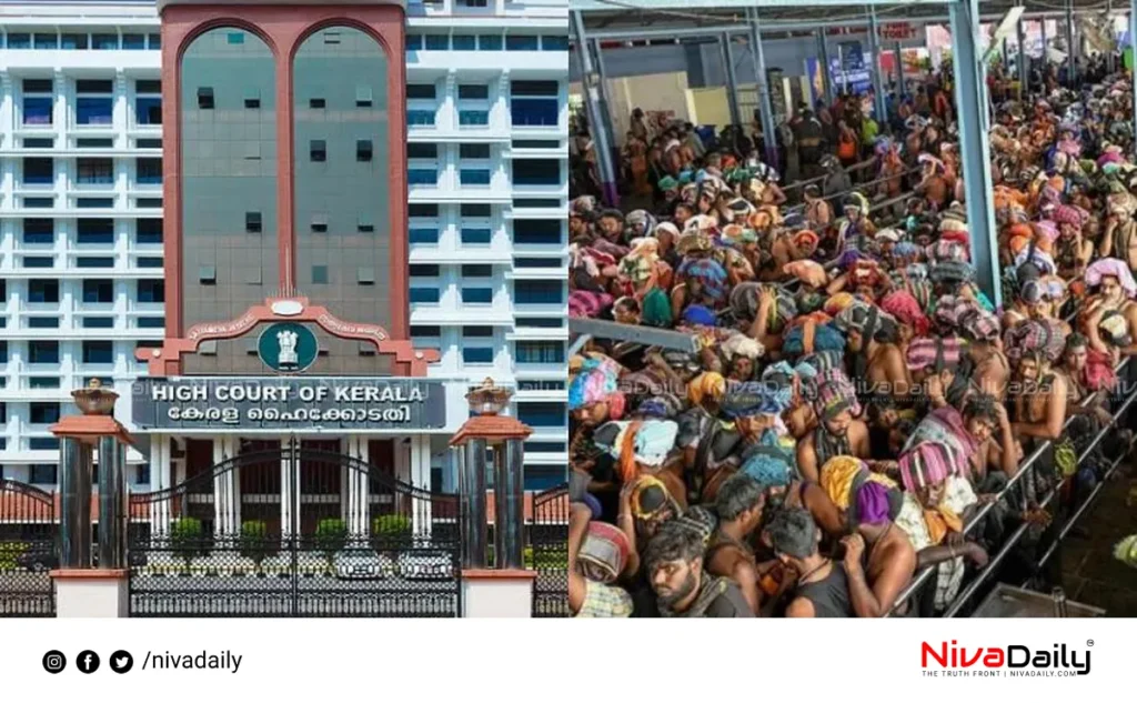 Sabarimala crowd management