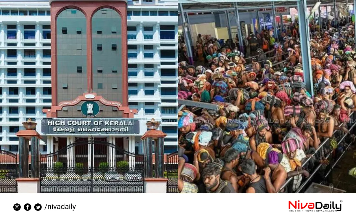 Sabarimala crowd management