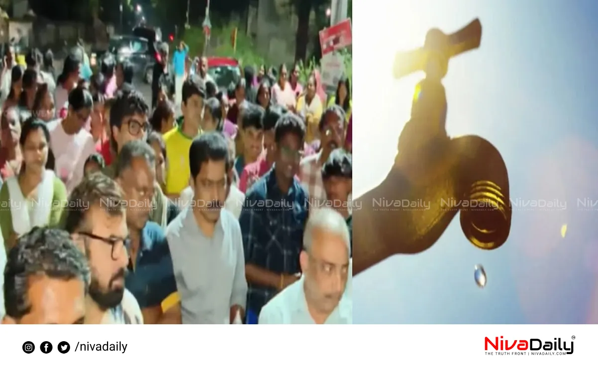 Kakkanad water shortage