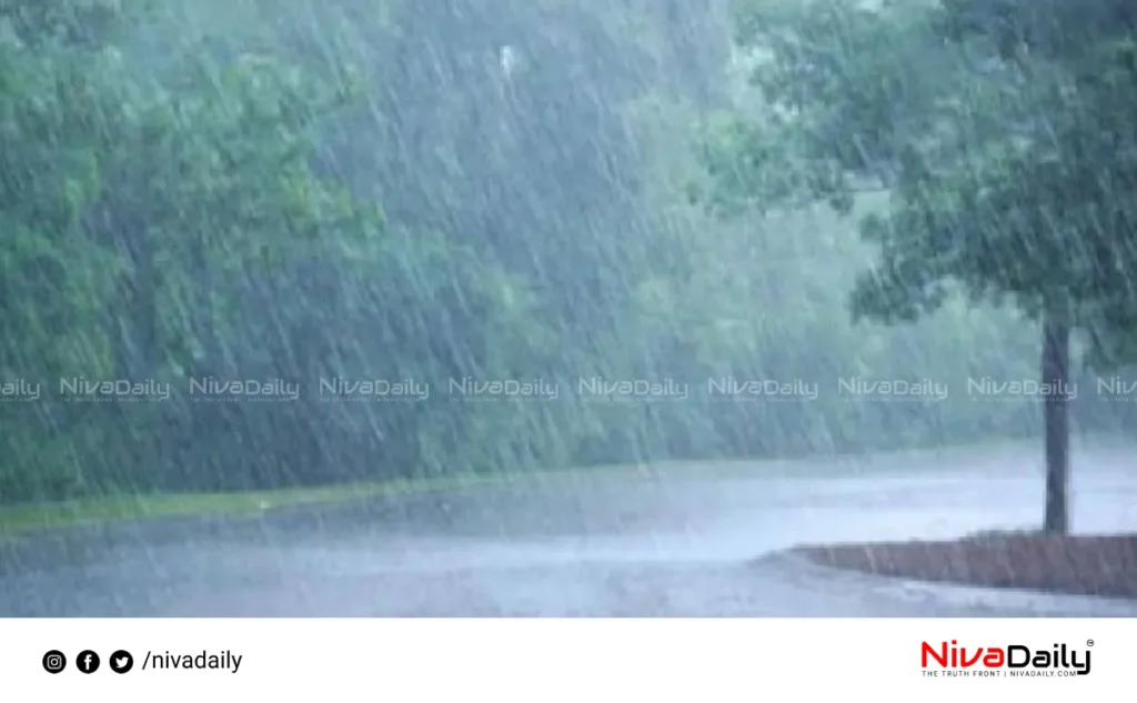 Kerala monsoon rainfall