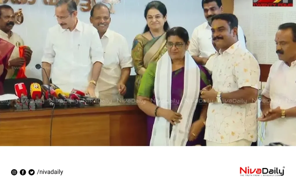 LDF councilor joins BJP