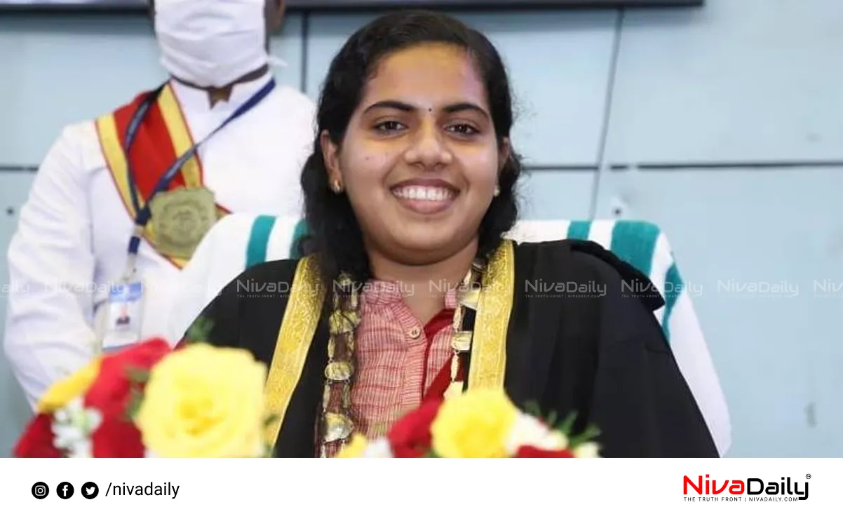 Arya Rajendran Facebook post