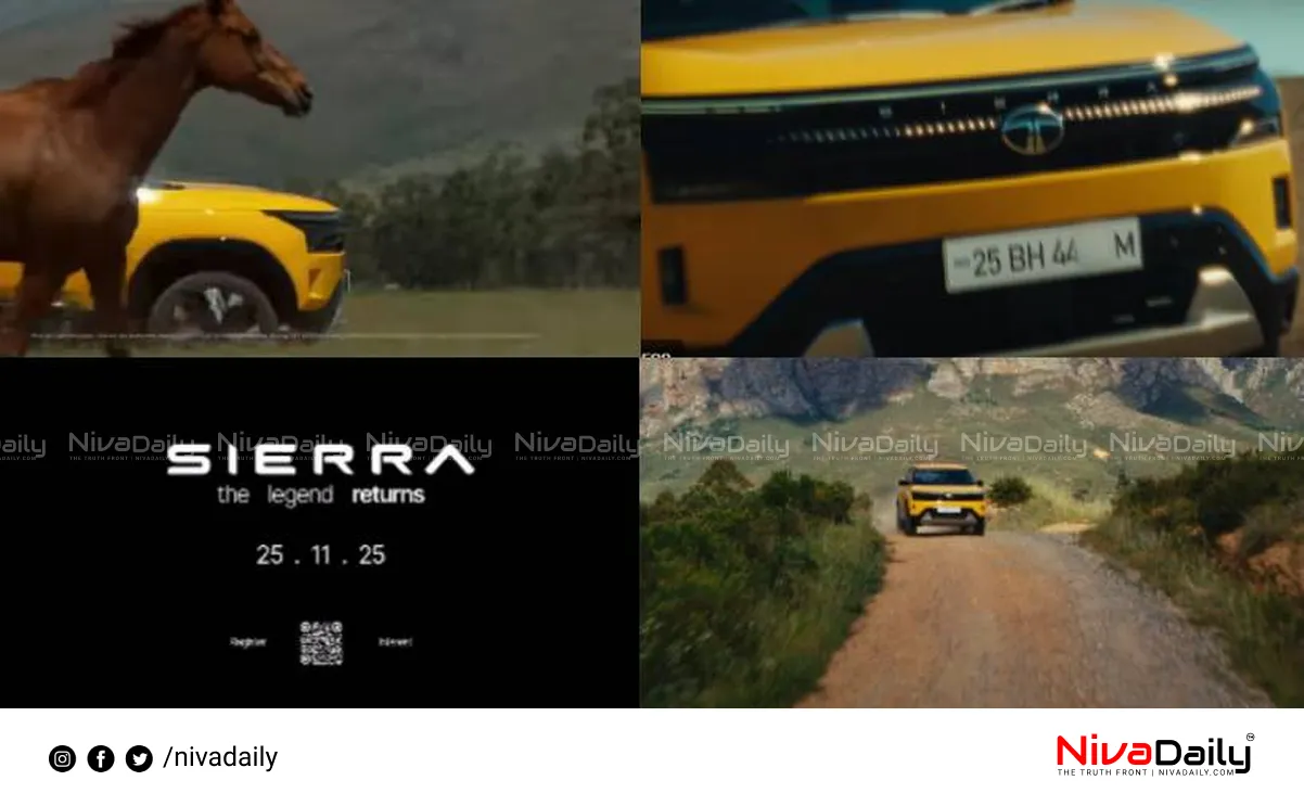 Tata Sierra launch