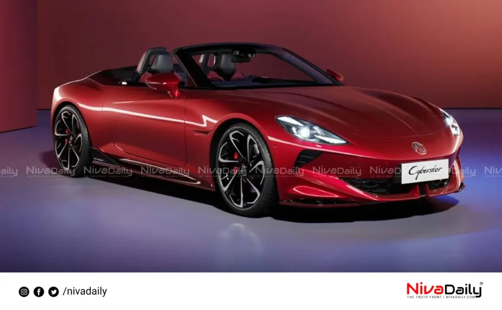 MG Cyberster sales India