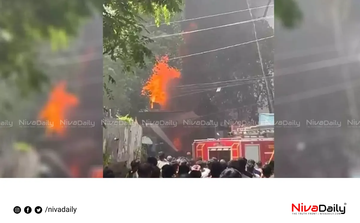 Palakkad fire accident