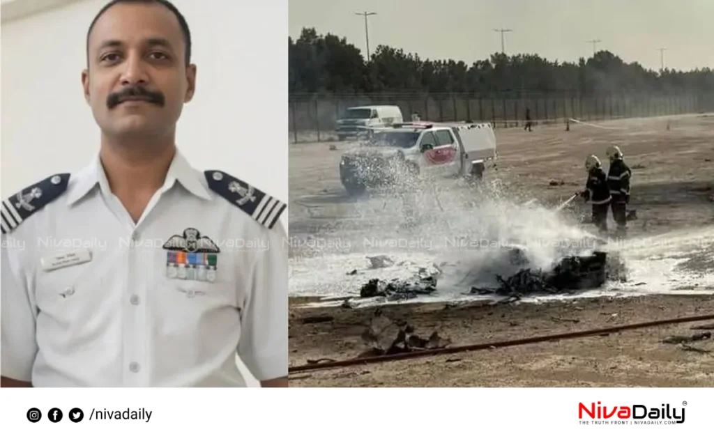 Tejas fighter jet crash