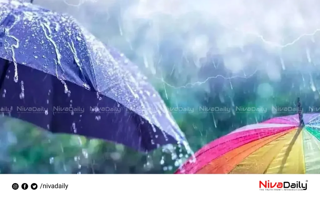 Kerala monsoon rainfall