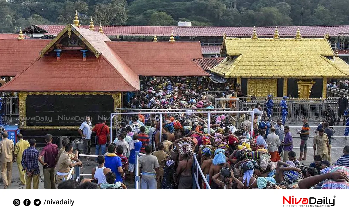 Sabarimala pilgrimage rush