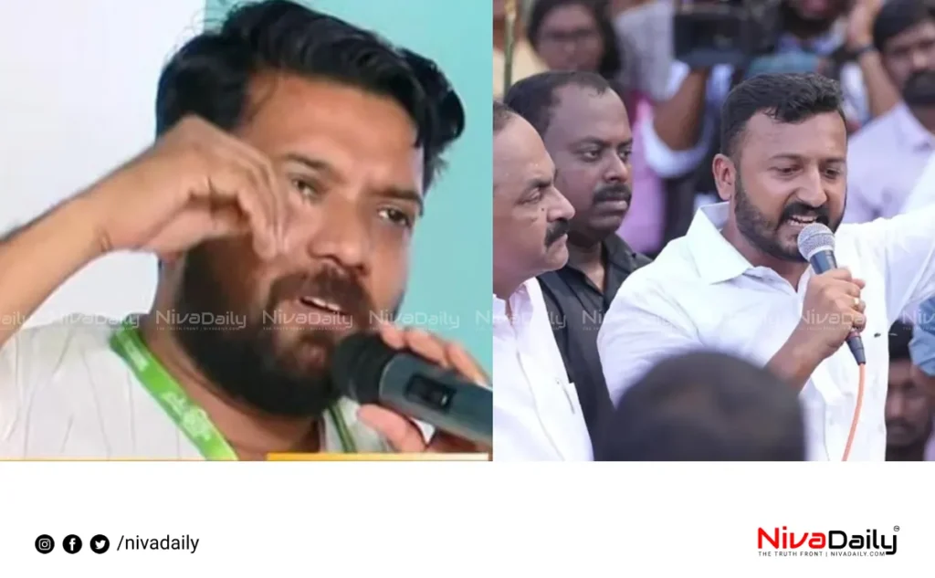 Rahul Mamkoottathil controversy