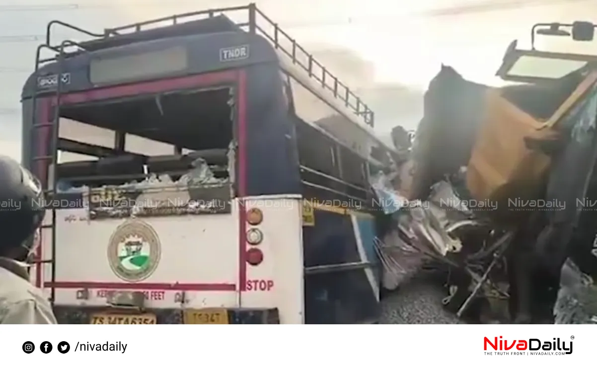 Telangana road accident