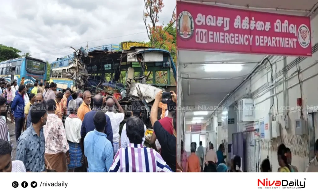 Tenkasi bus accident