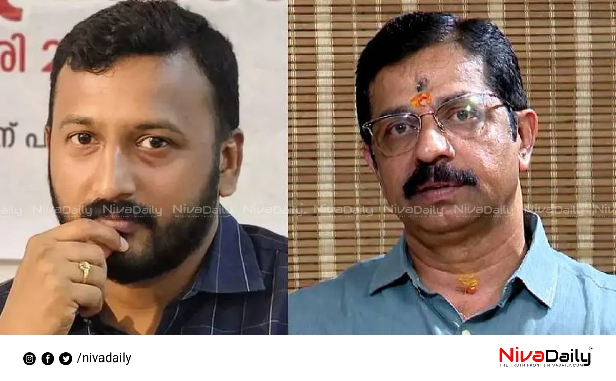 Rahul Mamkootathil issue