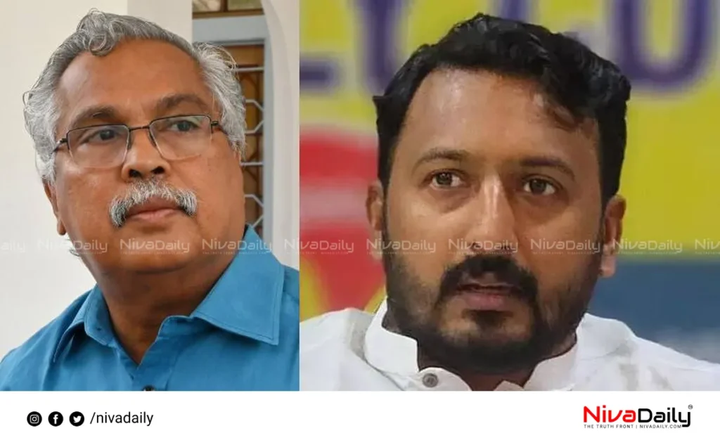 Rahul Mamkootathil Resignation