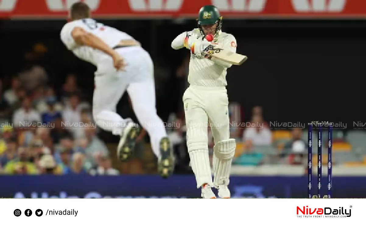 Australia leads Test