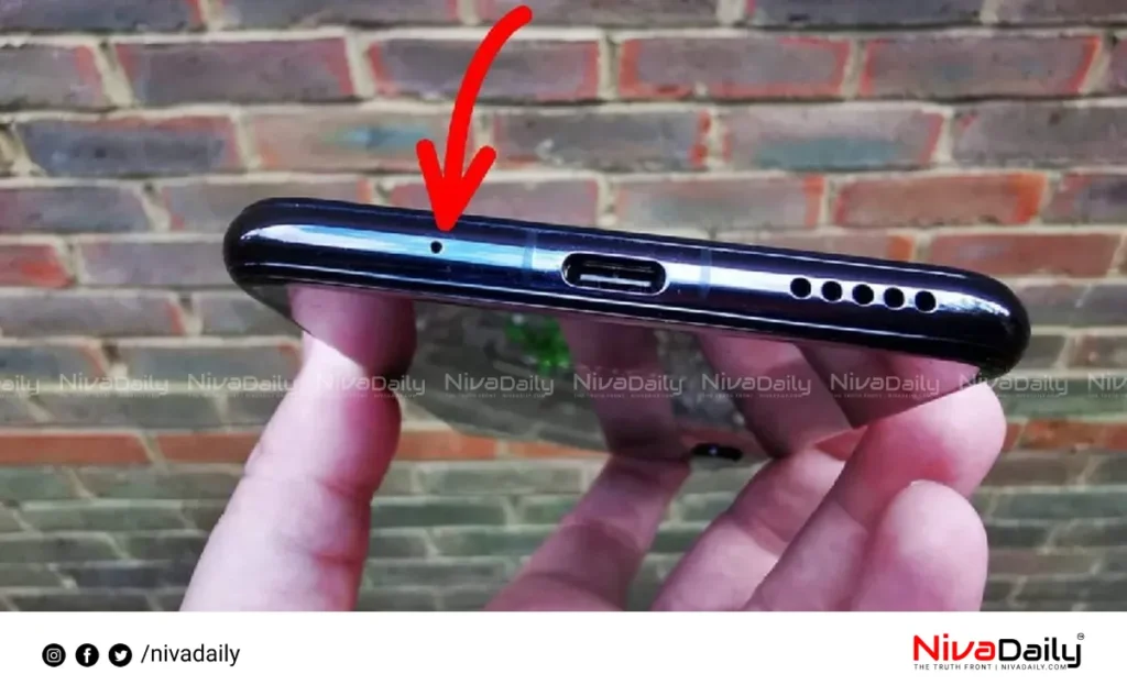 smartphone microphone hole