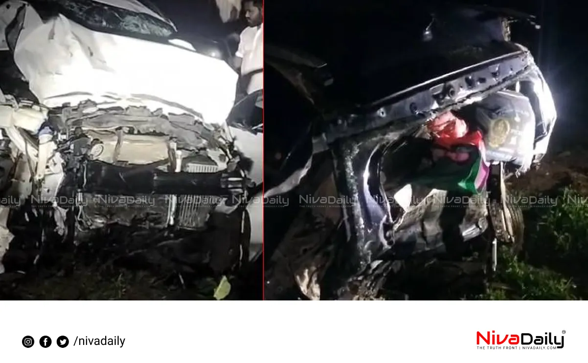 Ayyappa devotees accident