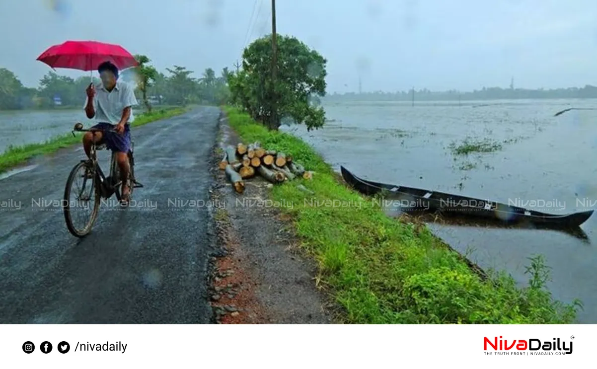 Kerala monsoon rainfall