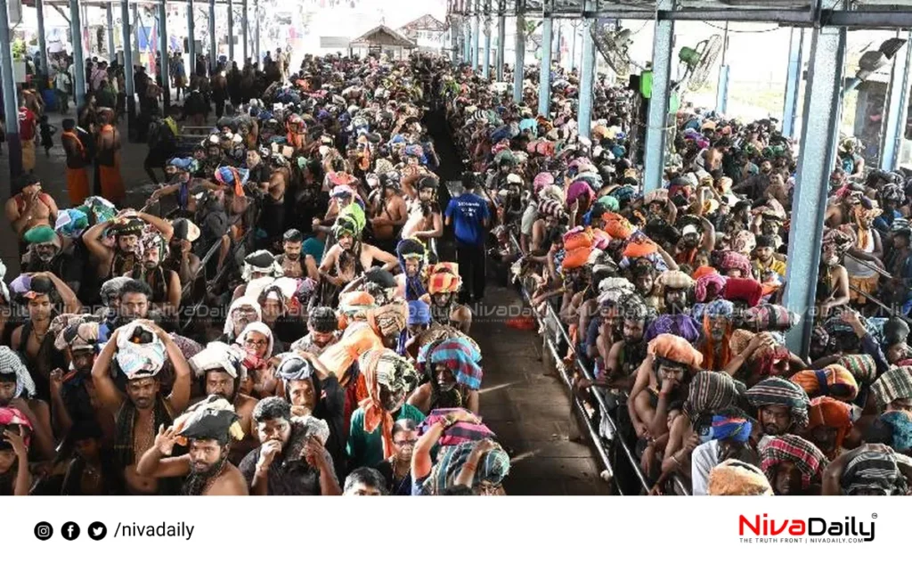 Sabarimala pilgrim rush