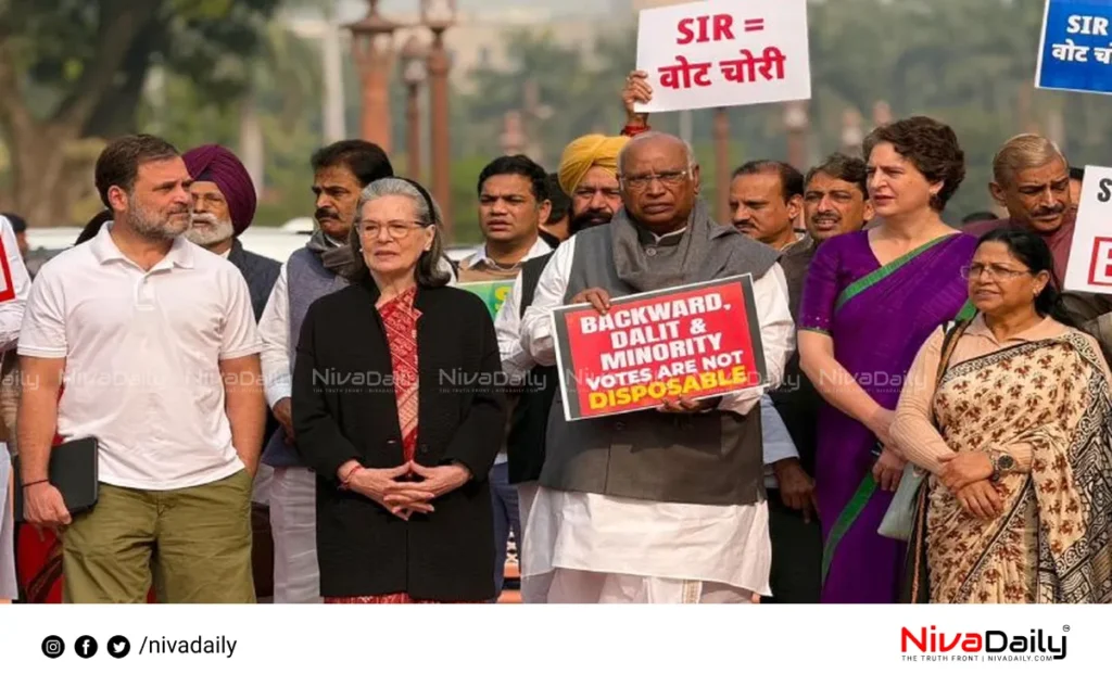 Parliament opposition protest